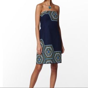 NWT Navy Embroidered Lilly Pulitzer Shift